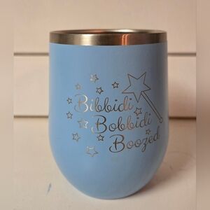 Polar Camel Bibbidi Bobbidi Boozed 12oz Insulated Stainless Steel Tumbler Blue